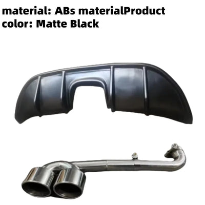 Diffuseur Arrière Ford Fiesta 2009-2015 Double Échappement