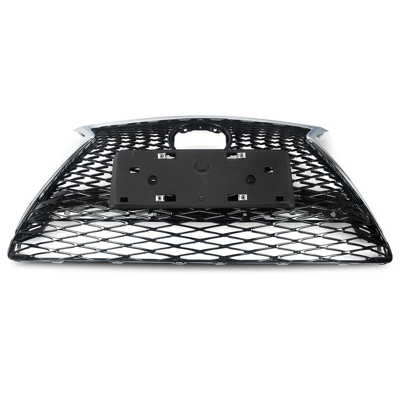 Calandre Lexus NX200t NX300h 2015-2017 Style F Sport Chromée avec Grilles Noires Calandre Avant en Maille