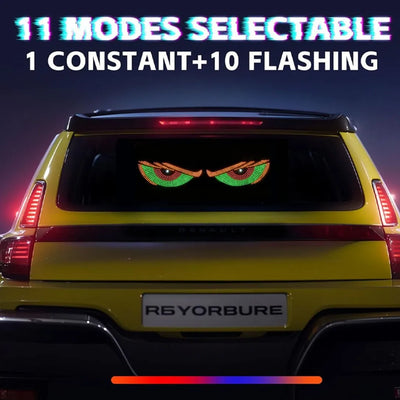 Écran LED Pixel Œil du Diable USB Voiture