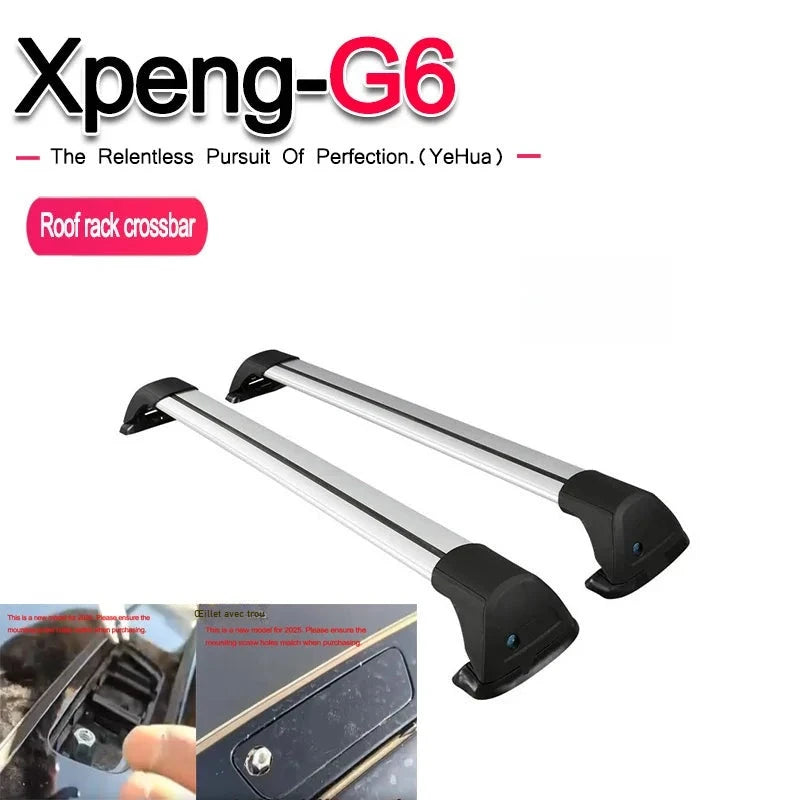 Barres de Toit Aluminium Xpeng G6 2023-2025