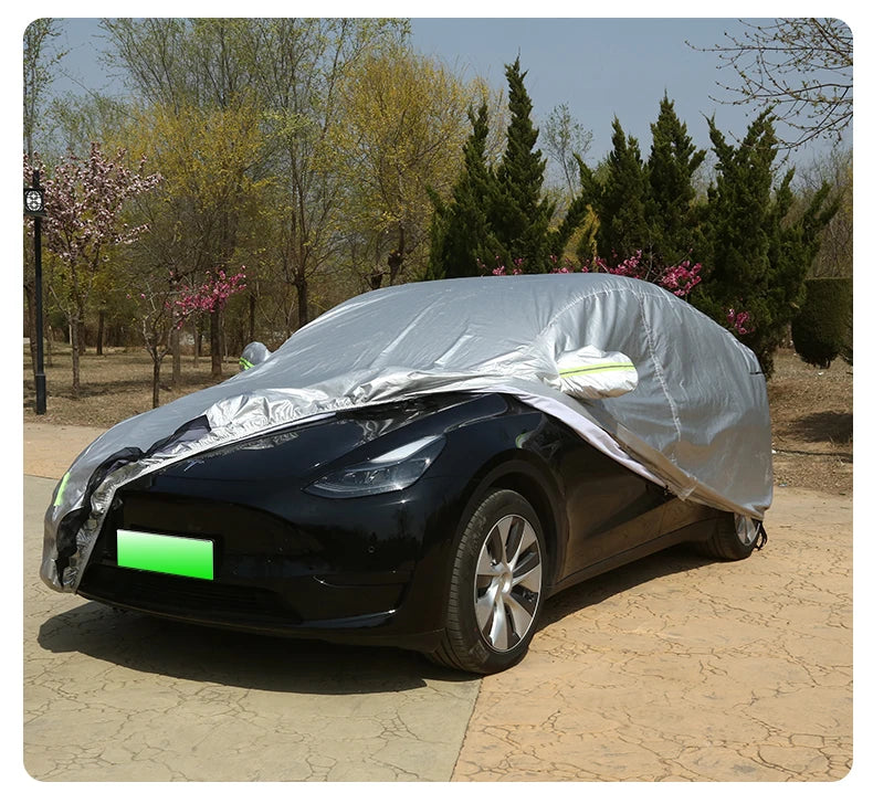 Housse de Protection Voiture Tesla Model 3 et Model Y Oxford Imperméable