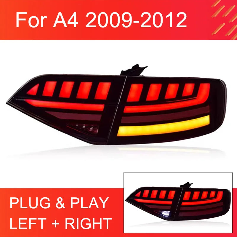 Feux Arrière LED Audi A4 2009-2012 Dynamique