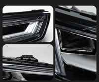 Phares LED Audi A4 B9 2017-2020 A4L Paire Avant Feux de Jour Clignotants