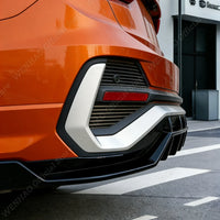 Diffuseur Arrière Style Maxton 3 Pièces Audi Q3 Sportback S-Line F3 2019-2025 Noir Brillant