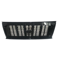 Calandre Avant Nid d'Abeille Barres Verticales Hyundai Tucson 2021-2023 Argent ou Noir