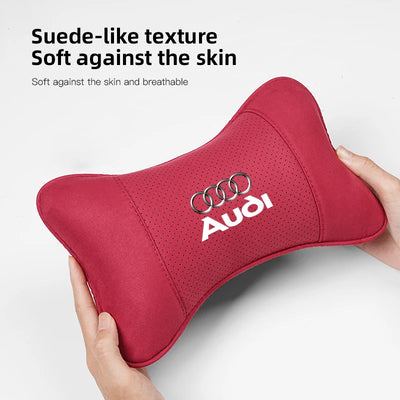 Coussin de Nuque Suédine Appuie-Tête Voiture Audi Q7 A6