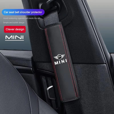 Coussin de Ceinture de Sécurité Cuir MINI Cooper JCW