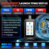 TPMS Tool Launch Creader 5011 V2 Tire Sensor Diagnostic