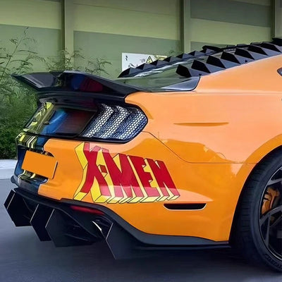 Diffuseur Arrière 4 Ailettes Ford Mustang 2015-2023