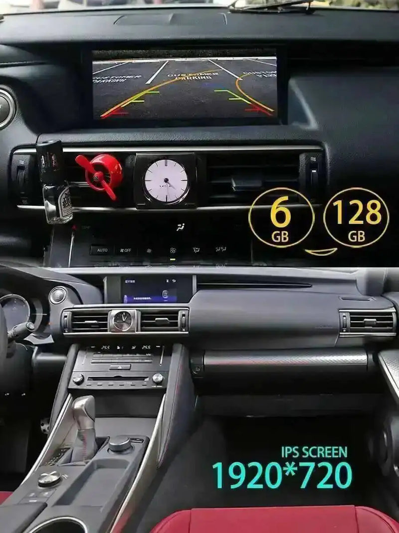 Autoradio Android 14 Écran 10,25 Pouces Lexus IS RC 200 250 200t 300h 2013-2020 CarPlay DSP