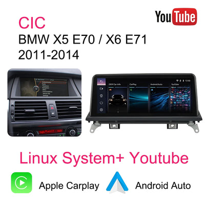 Autoradio Android BMW X5 E70 X6 E71 CarPlay