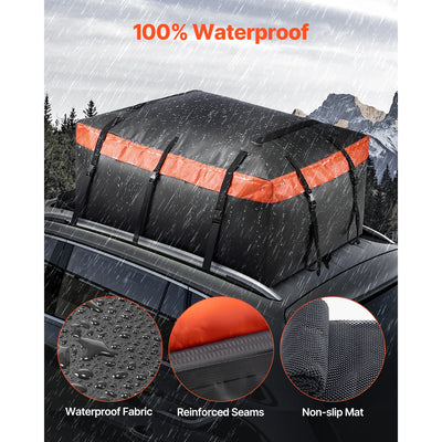 Coffre de Toit Souple SucceBuy 565 L PVC 840D