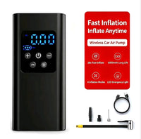 Gonfleur de Pneu Sans Fil Compact Lampe LED Arrêt Automatique