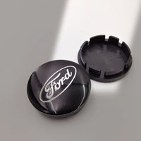 Cache-Moyeux Ford 54mm 56mm 60mm 65mm 68mm Emblème — gros plan