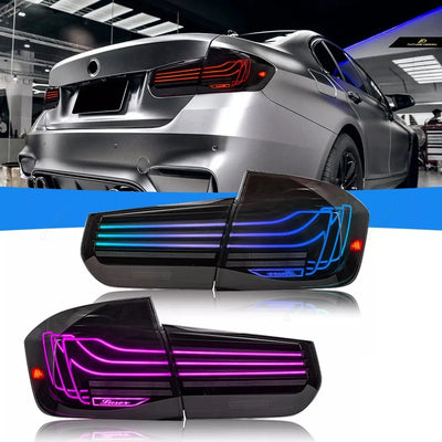Feux Arrière LED BMW Série 3 F30 F80 2013-2018 Paire