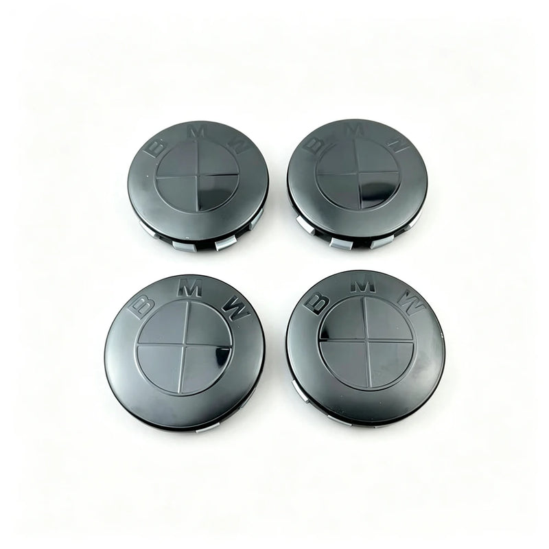 Cache-Moyeux BMW E90 F30 X5 56mm 68mm Emblème — vue de profil