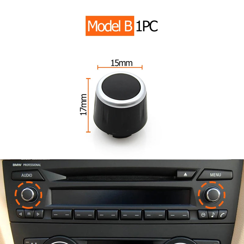 Bouton de Commande Multimédia iDrive BMW E90 X1 Z4 — vue de face