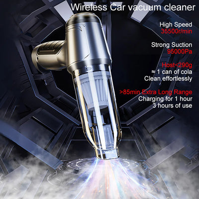 Aspirateur de Voiture Sans Fil 95000 Pa Souffleur