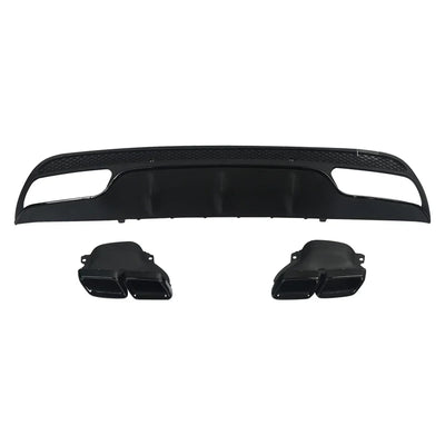 Kit Carrosserie Mercedes Classe C W205 Diffuseur Arrière Style C63