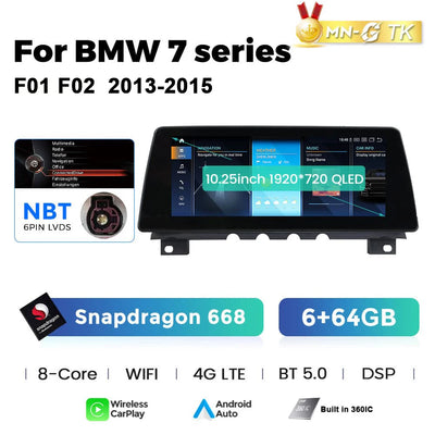 Autoradio Android BMW Série 7 F01 F02