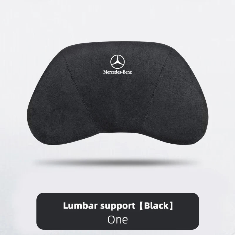 Appuie-Tête Daim Mercedes AMG W205 C300 GLA GLB — vue de face
