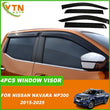 Déflecteurs de Vitres Nissan Navara NP300 D23 2015-2025 Lot de 4