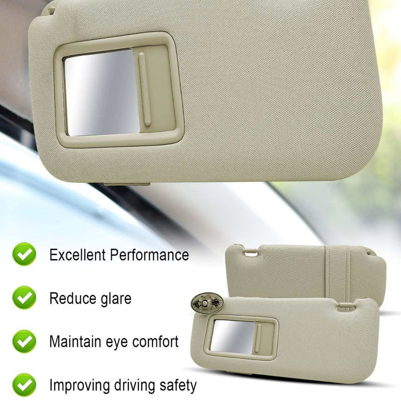 Pare-Soleil Toyota Corolla 2008-2012 Gris ou Beige