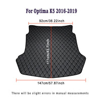 Tapis de Coffre Kia Optima K5 2011-2025 Cuir