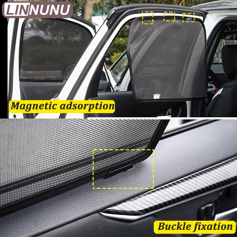 Pare-Soleil Magnétique Audi A3 8V Berline 2016-2020 Vitres Latérales et Lunette Arrière Anti-UV