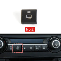Bouton de Climatisation BMW X5 X6 E70 E71 — vue de face