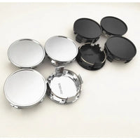Lot de 4 Cache-Moyeu 62 mm Toyota Crown Camry RAV4 C-HR Highlander Noir ou Argent