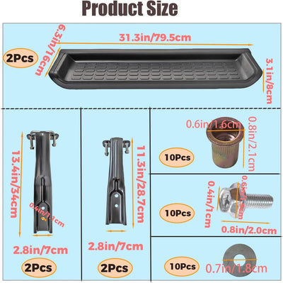 Marchepieds Latéraux Jeep Wrangler TJ 1997-2006