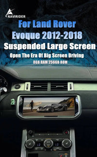 Autoradio Android 15 Land Rover Evoque L538 2012-2018 Écran QLED 10,25 Pouces CarPlay GPS