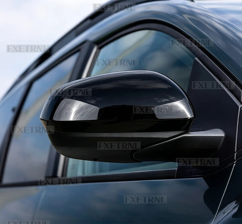 Mirror Covers Dacia Duster Bigster Jogger Sandero 2018-2027 Gloss Black or Carbon Look