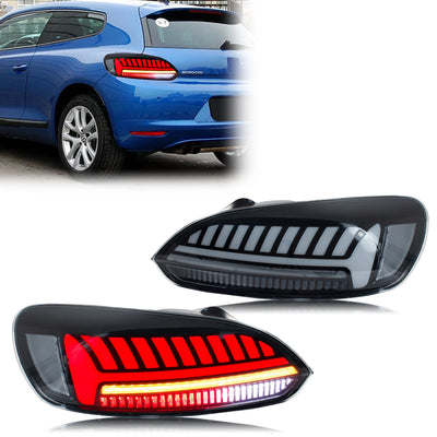Feux Arrière LED VW Scirocco 3 TSI TDI R 2009-2017 Noirs