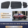 Pare-Soleil Magnétique Mercedes GLE W167 2020-2024 Vitres Latérales Rideaux Isolation Thermique