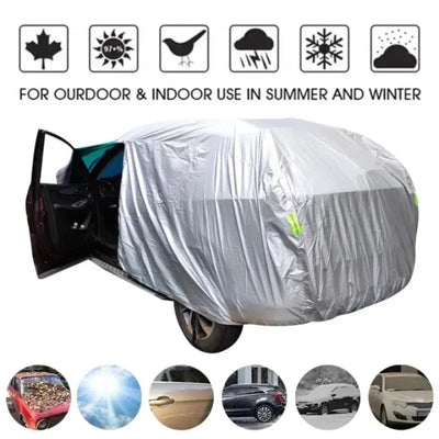 Bâche de Protection Voiture Universelle SUV Berline Étanche Anti-UV