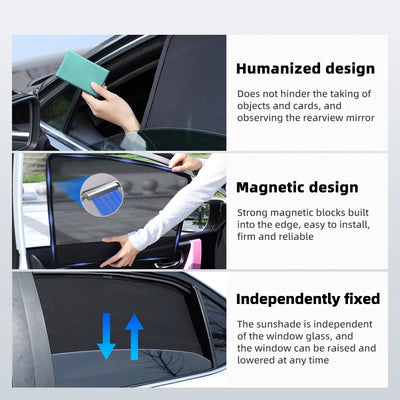 Pare-Soleil Magnétique Vitres Latérales Suzuki Vitara 2014-2024