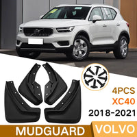 Garde-Boue Volvo XC40 2018-2021 Bavettes 4 Pièces
