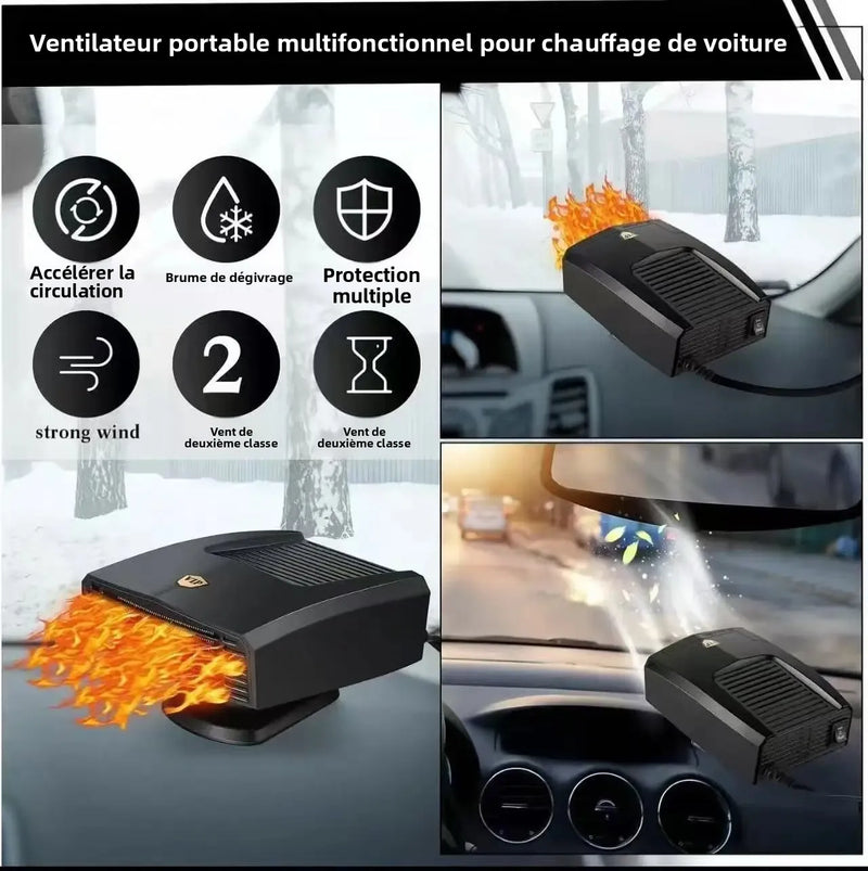 Chauffage Voiture 12V 24V Céramique PTC 180 W Chaud et Froid