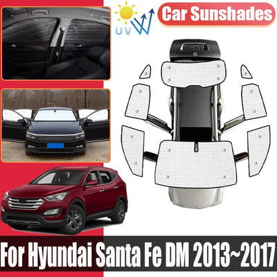 Pare-Soleil Anti-UV Hyundai Santa Fe DM 2013-2017