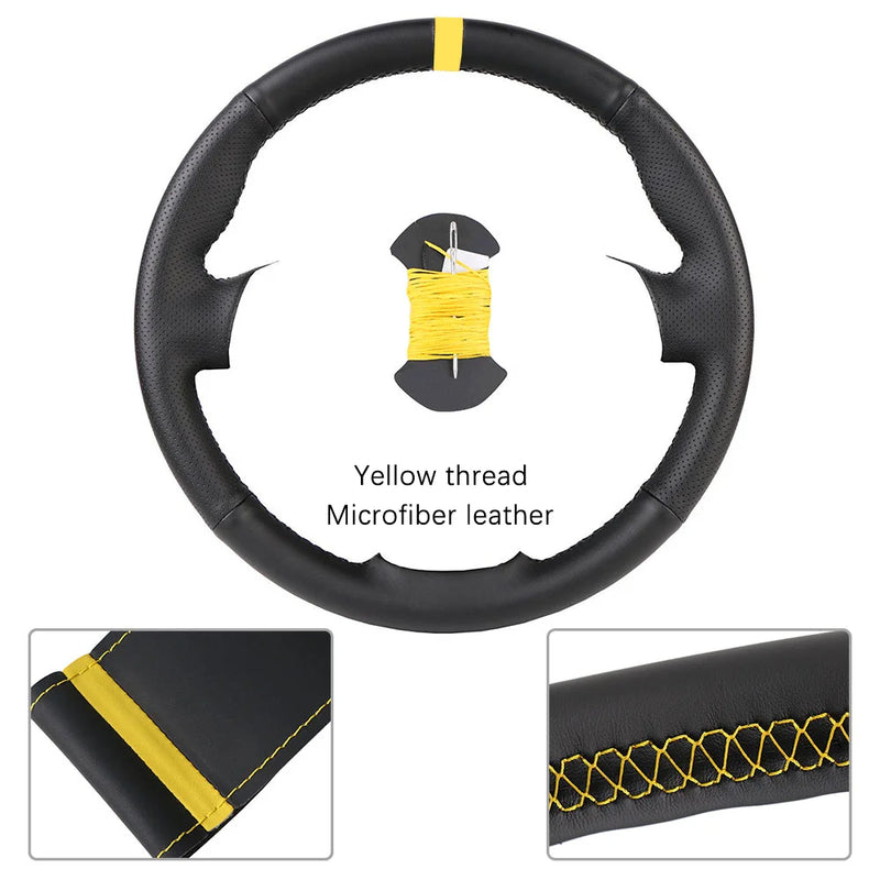 Couvre Volant Ford Transit Connect Tourneo Custom 2014-2020 à Coudre