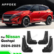 Garde-Boue Nissan Qashqai 2024-2025 Bavettes 4 Pièces
