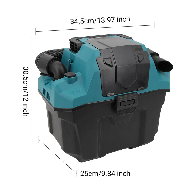 Aspirateur Podofo 200 W Sans Fil Eau et Poussière 8 L + 3 L pour Voiture, Maison et Animaux