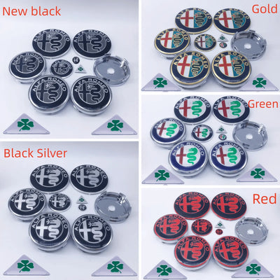 Cache-Moyeux Alfa Romeo Giulietta Mito Giulia Kit 11 Pièces
