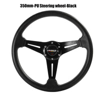 Volant Sport Universel 350 mm Aluminium et PU