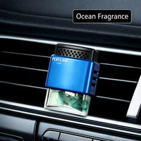 Désodorisant Voiture Clip Grille d'Aération Flacon Réglable 6 Senteurs