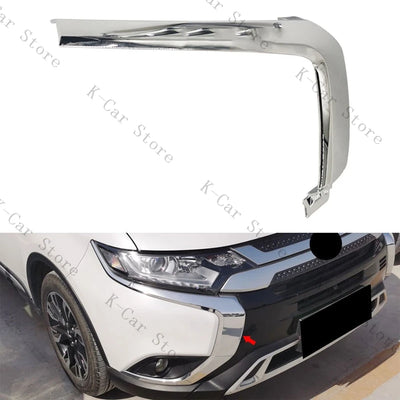 Bande Chromée Pare-Chocs Avant Mitsubishi Outlander 2016-2021