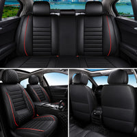 Housse de Siège Auto Volvo XC60 XC40 S60 XC90 EX40 Cuir PU 5 Places Imperméable Compatible Airbag