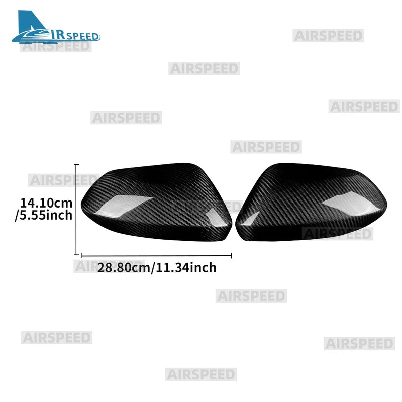 Coques de Rétroviseur en Carbone Véritable Toyota Corolla GR Corolla 2020-2025 Yaris GR Yaris 2021-2025